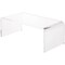 Plymor Clear Acrylic Rectangular Display Riser, 3" H x 8" W x 4" D (1/4" thick)